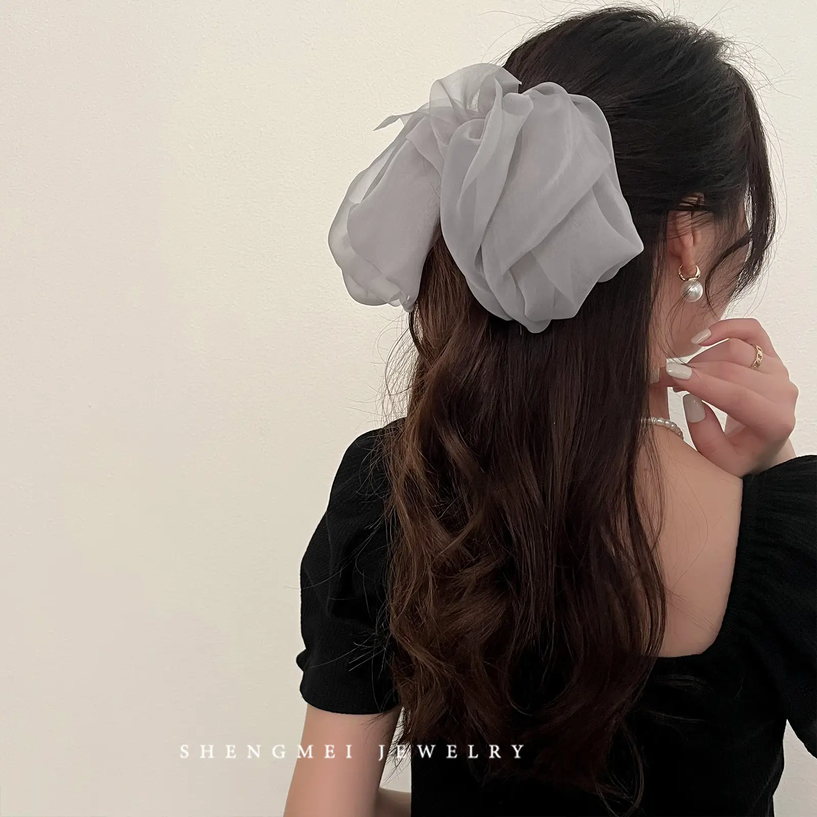2022 Oversized Bow Hairpin Clips for Women - Image 5