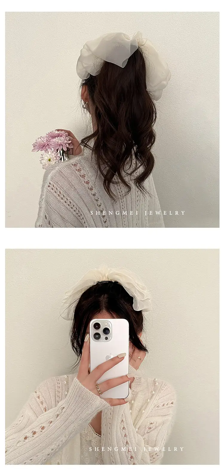 2022 Oversized Bow Hairpin Clips for Women — feature 10