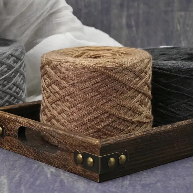Baby Thread Wool Panax Notoginseng Mercerized Wool Scarf Thread Hand Knitted Stick Needle Thread Milk Cotton Crochet Wool Yarn