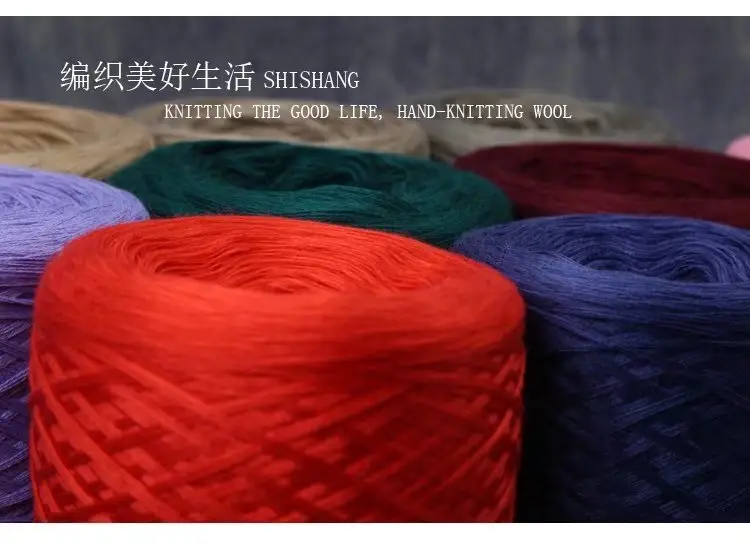 Baby Thread Wool Panax Notoginseng Mercerized Wool Scarf Thread Hand Knitted Stick Needle Thread Milk Cotton Crochet Wool Yarn — feature 5
