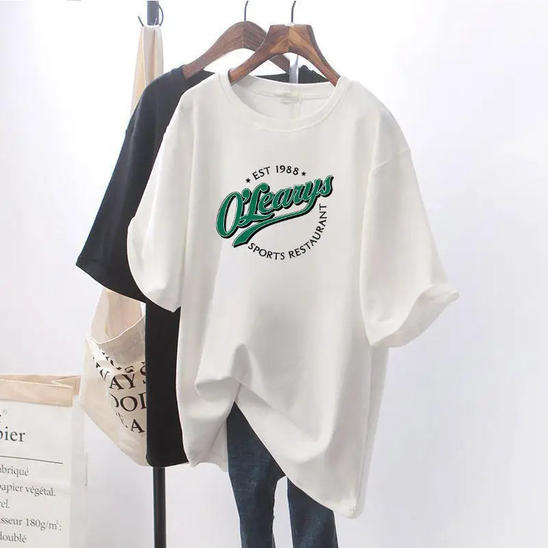 Plus Size Printed T-Shirt Grey Mountain Valley Design — feature 23