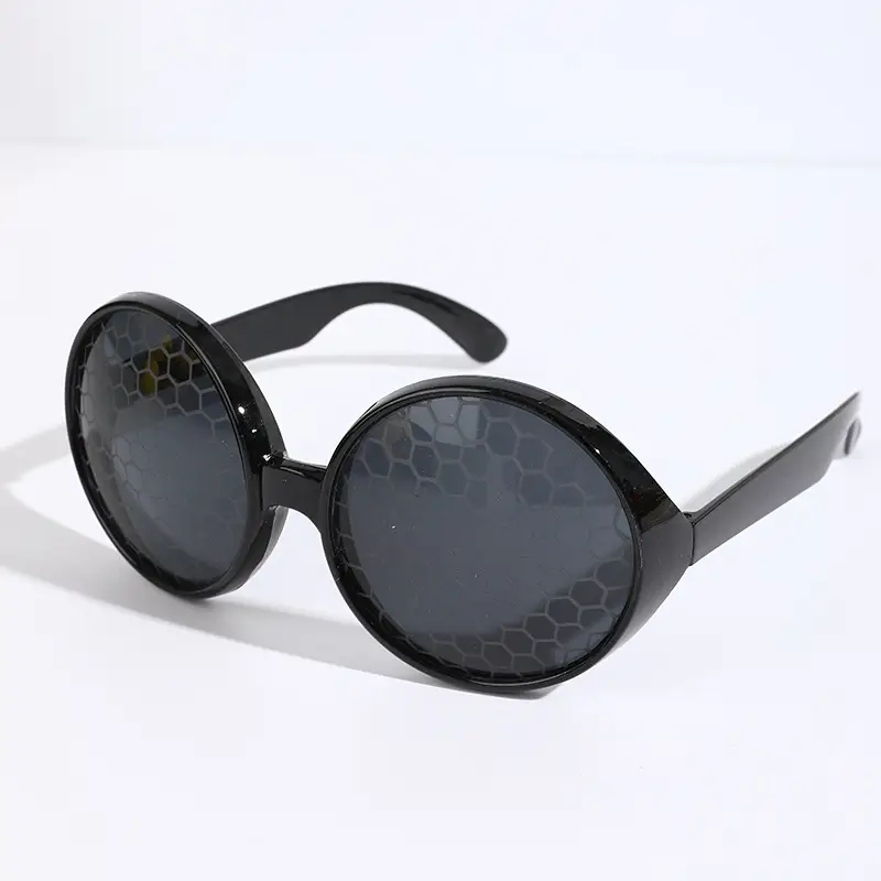 Black Bee Wing Sunglasses Party Costume Set - Image 12