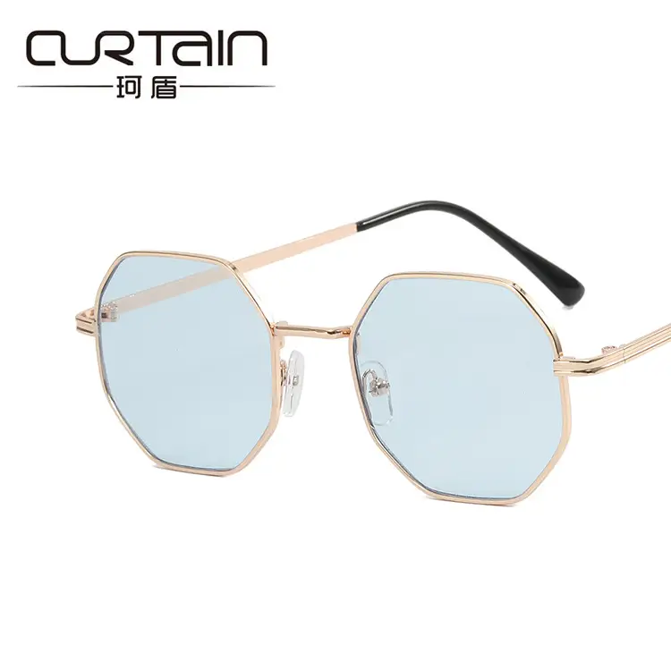 Gold Frame Gray Sunglasses for Women 2022 - Image 7