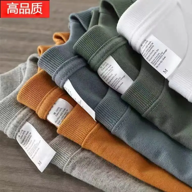 Women Grey Cotton T-Shirt Short Sleeve Round Neck