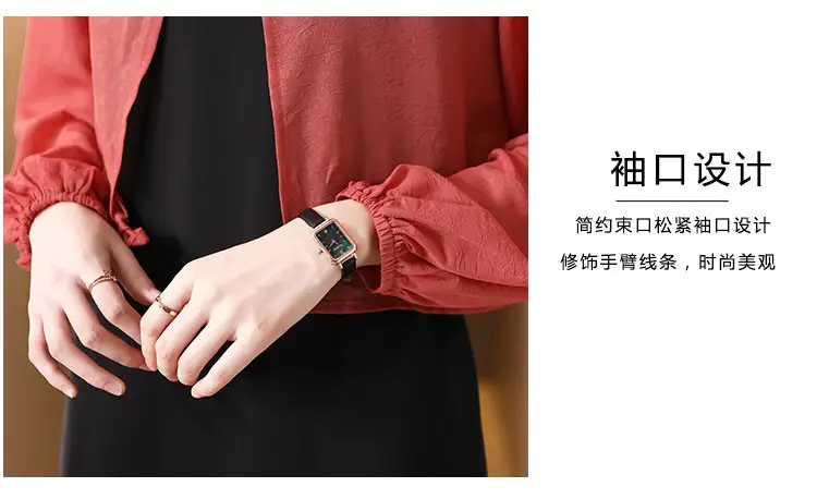 Chiffon Sun-Protective Cardigan Small Shawl Summer with Suspender Skirt Outer Blouse Loose Slimming Short Coat Top — feature 14