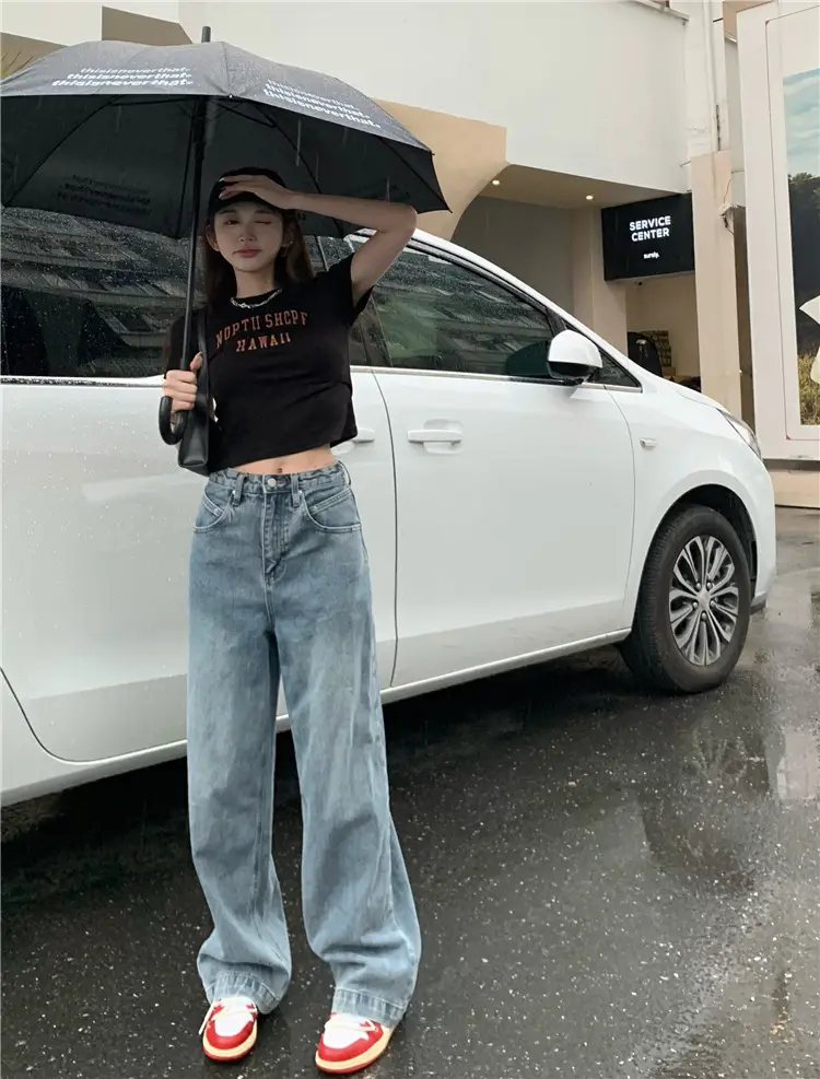 Women Black Letter T-Shirt Summer 2025 Hot Girl Style — feature 10