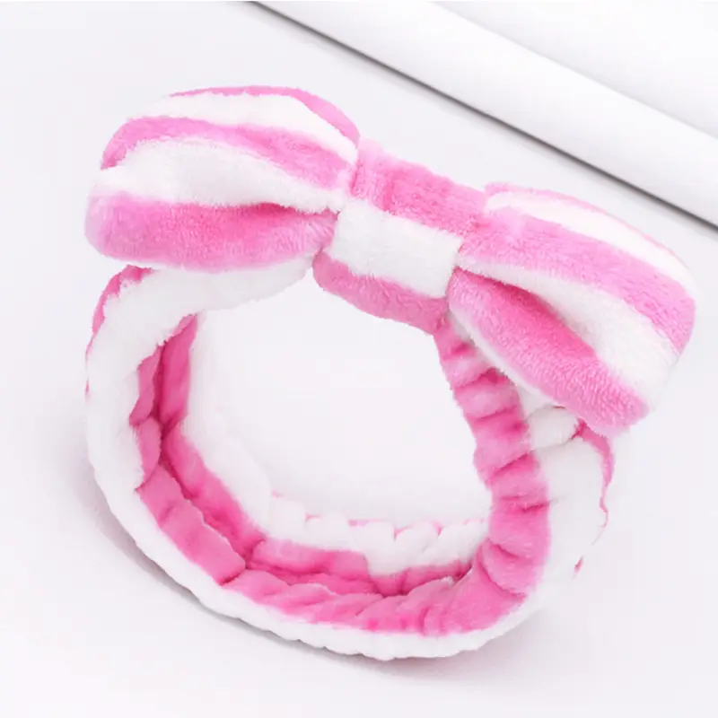 Black Leopard Print Bow Headband for Women - Image 40