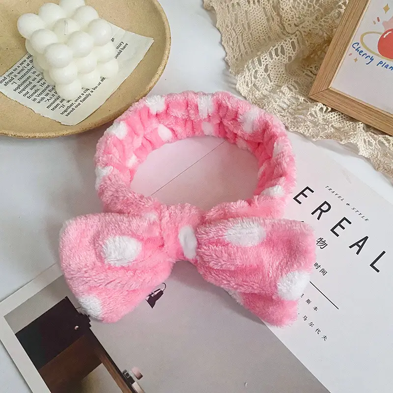 Black Leopard Print Bow Headband for Women - Image 18