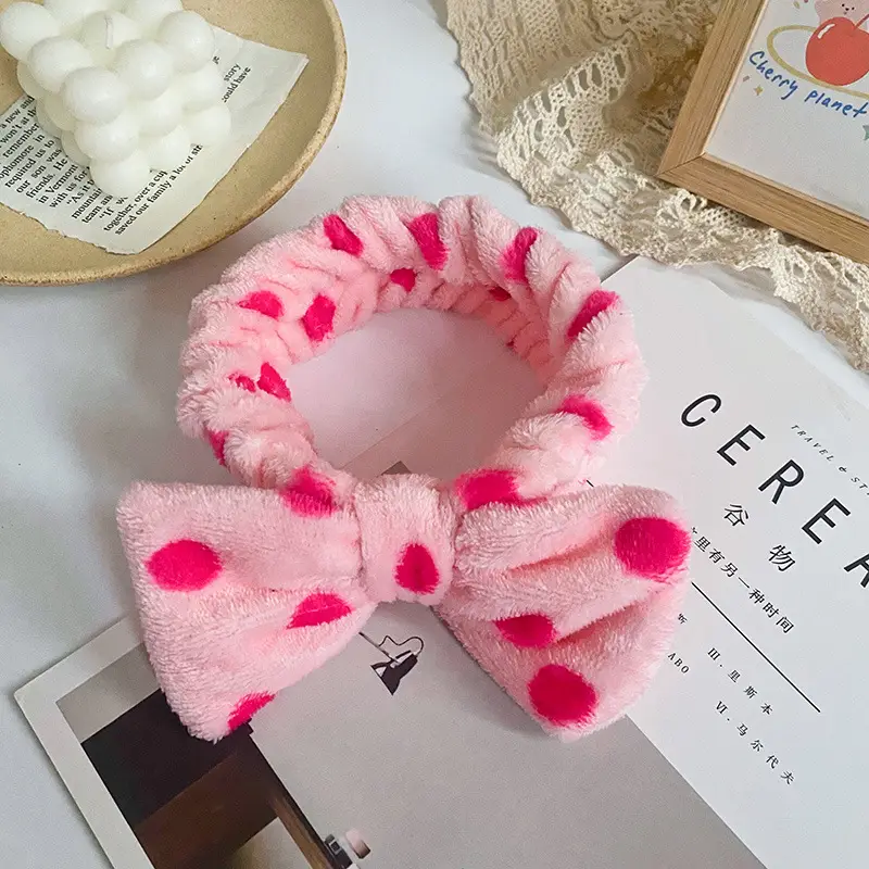 Black Leopard Print Bow Headband for Women - Image 22