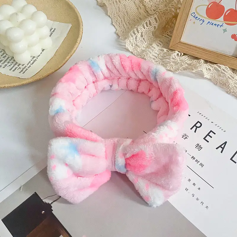 Black Leopard Print Bow Headband for Women - Image 29