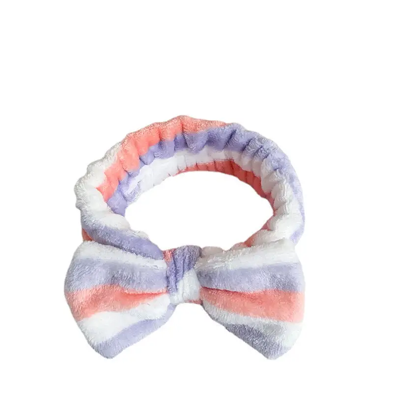 Black Leopard Print Bow Headband for Women - Image 3
