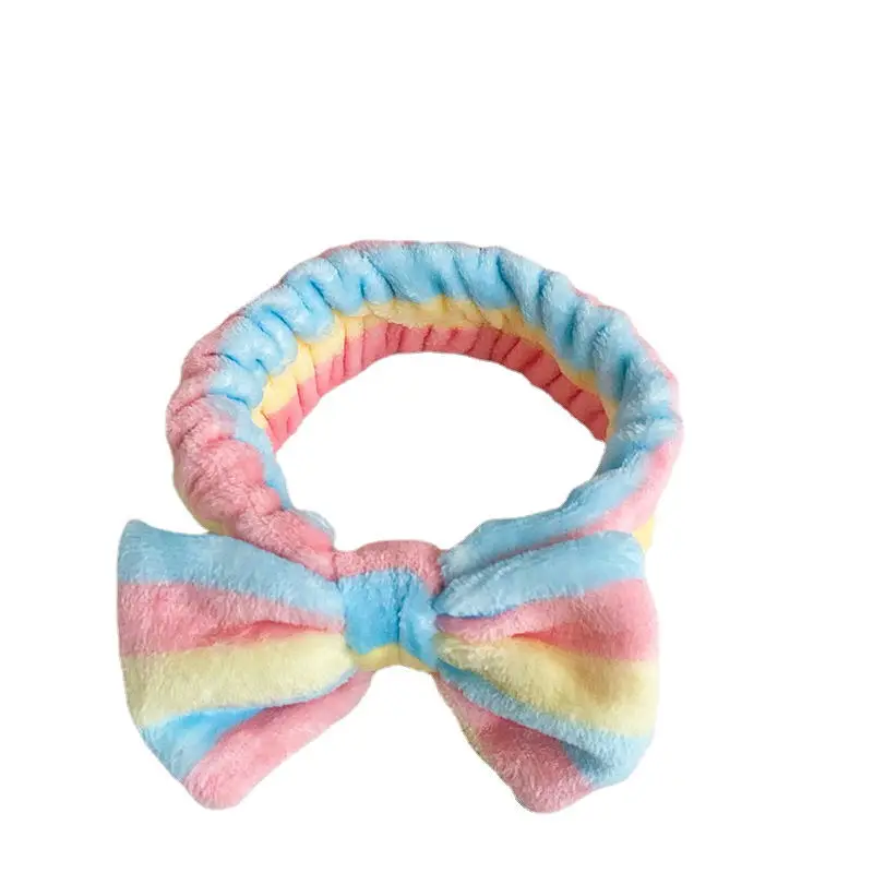 Black Leopard Print Bow Headband for Women - Image 4