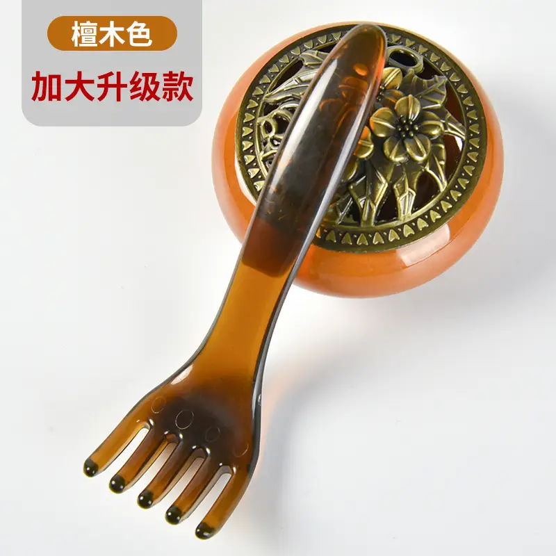 Head massage claw [Brown]]