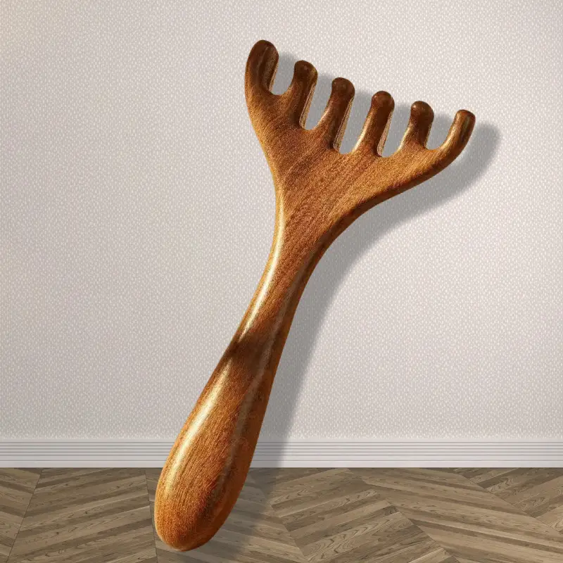 Meridian massage comb [antler]]