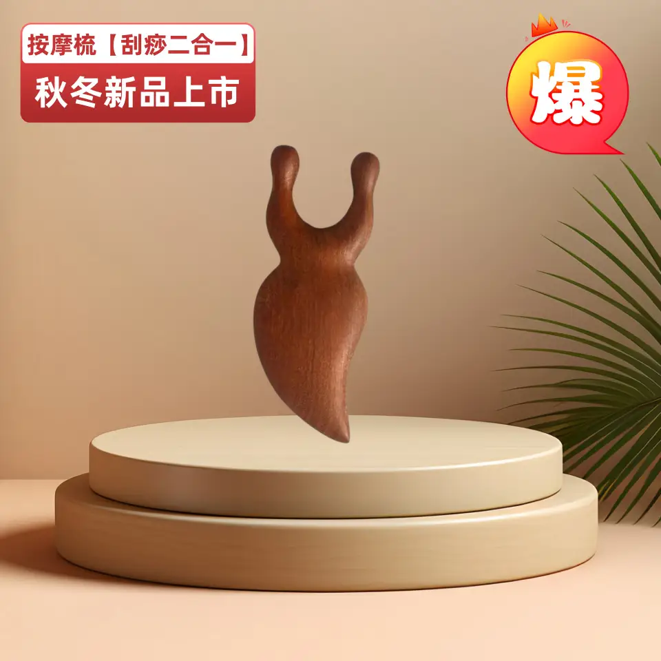 Massage comb [scraping two in one]]