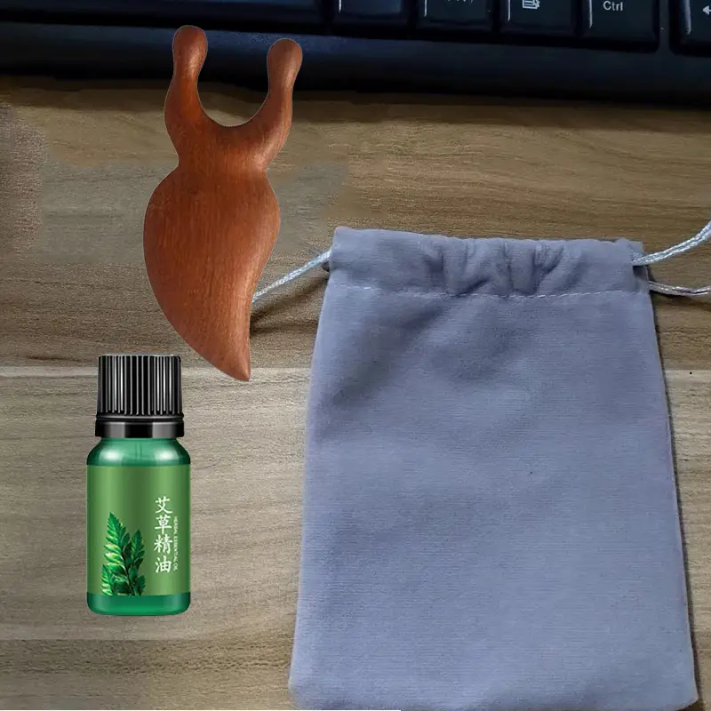 Massage comb [scraping two in one] essential oil bag