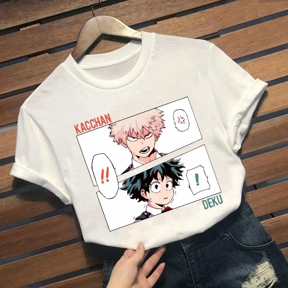 Anime T-Shirt Black Kachin My Hero Academy - Image 2