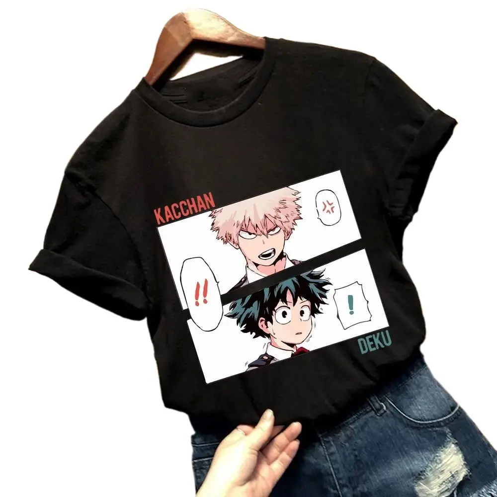 Anime T-Shirt Black Kachin My Hero Academy - Image 6