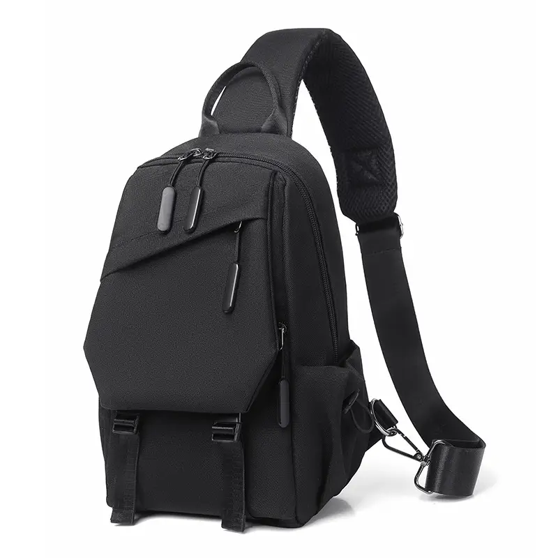Men's Navy Blue Multi-Purpose Shoulder Bag - Image 2