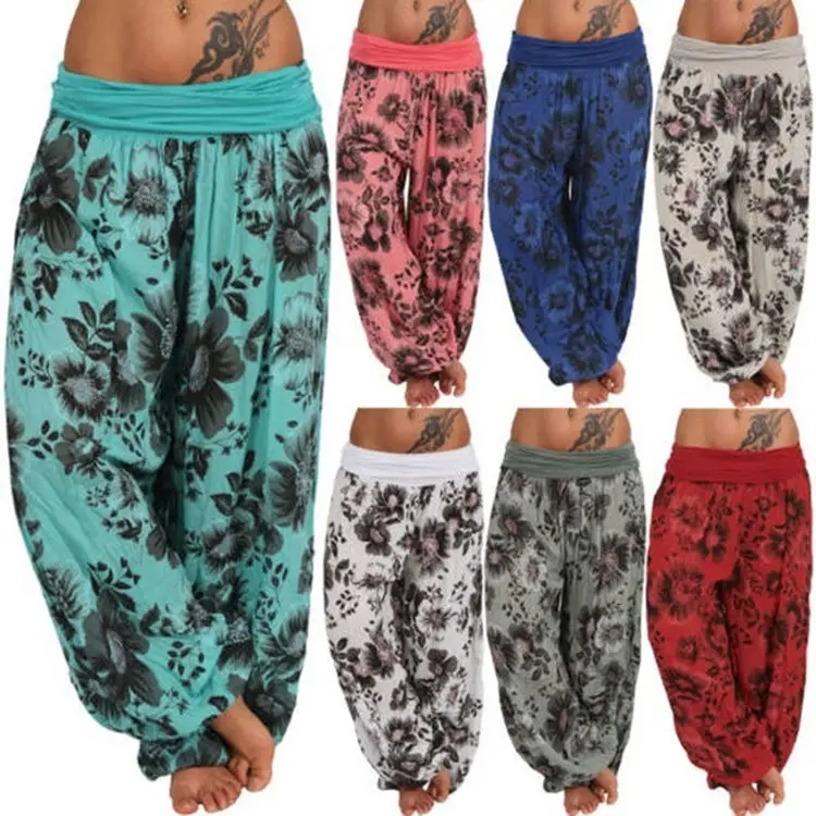 2022 Cross-Border Print Long Leg Pants Casual Harlan - Image 41