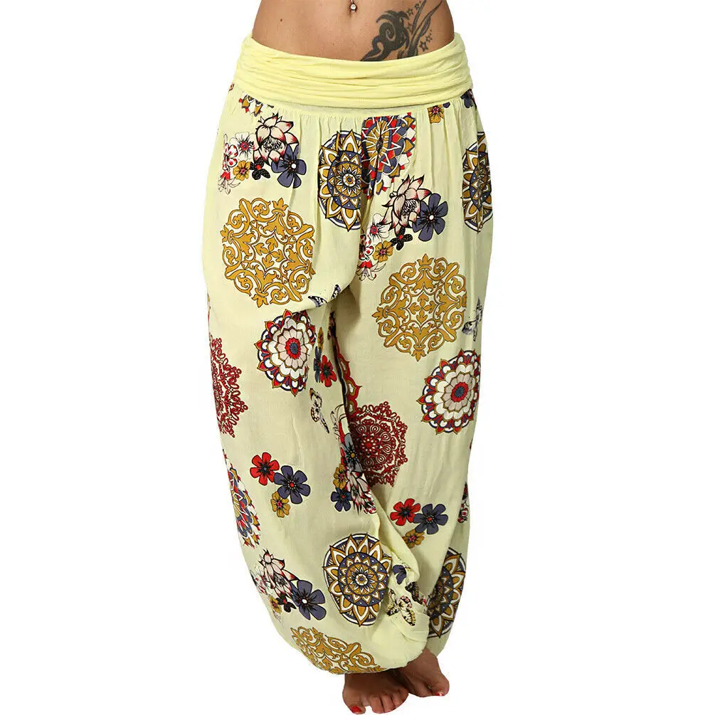 2022 Cross-Border Print Long Leg Pants Casual Harlan - Image 12