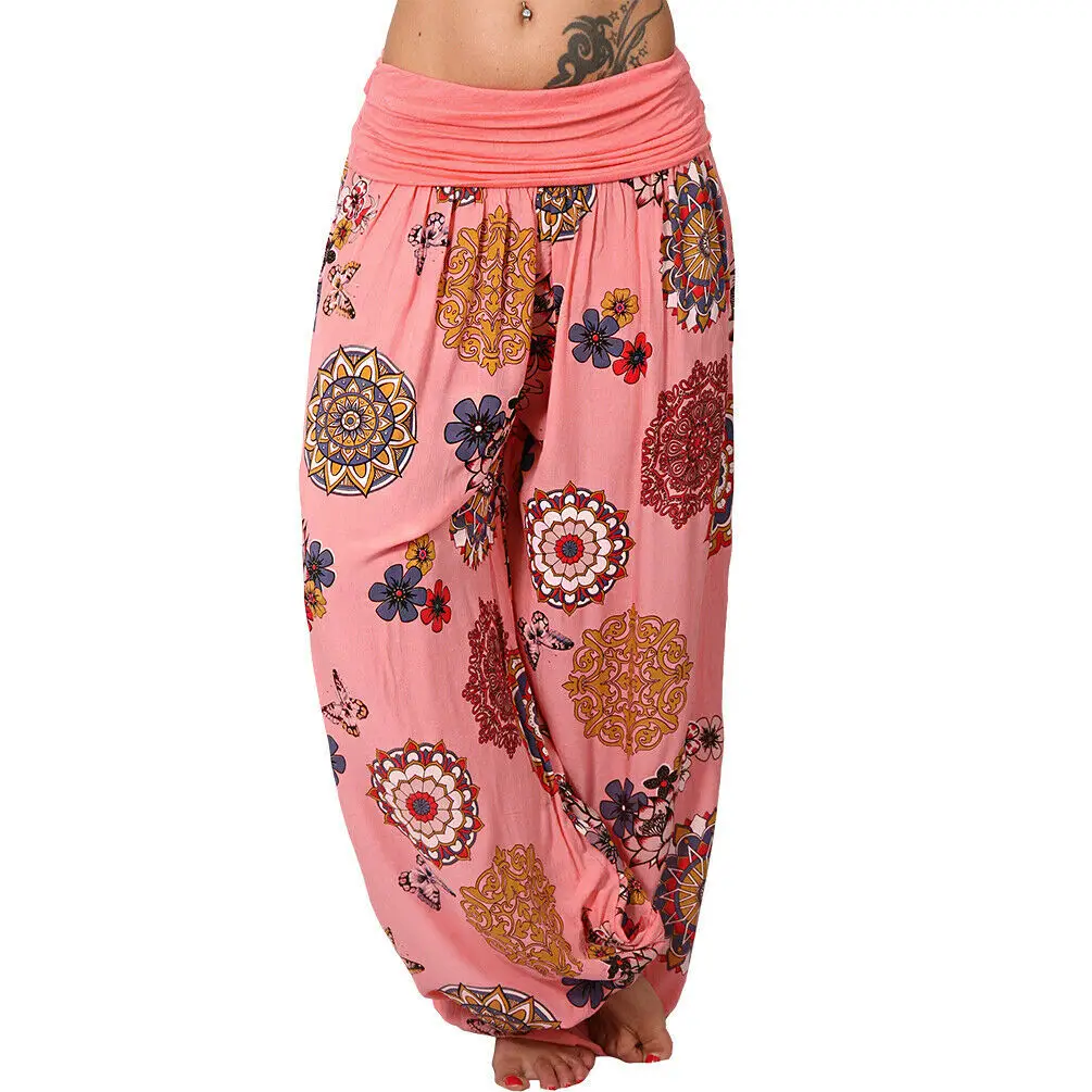 2022 Cross-Border Print Long Leg Pants Casual Harlan - Image 15