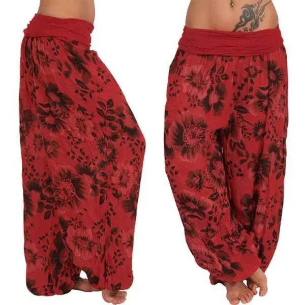 2022 Cross-Border Print Long Leg Pants Casual Harlan - Image 25