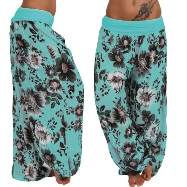 2022 Cross-Border Print Long Leg Pants Casual Harlan - Image 26