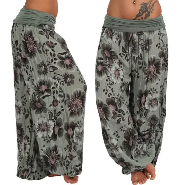 2022 Cross-Border Print Long Leg Pants Casual Harlan - Image 28