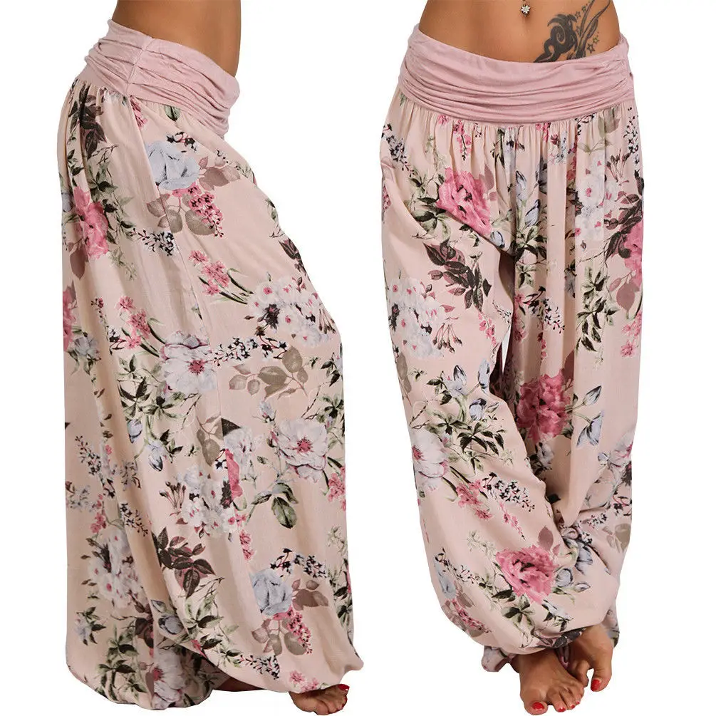 2022 Cross-Border Print Long Leg Pants Casual Harlan - Image 3