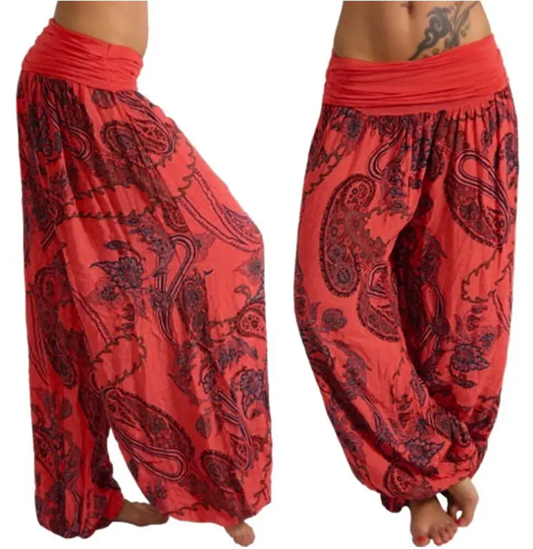 2022 Cross-Border Print Long Leg Pants Casual Harlan - Image 31