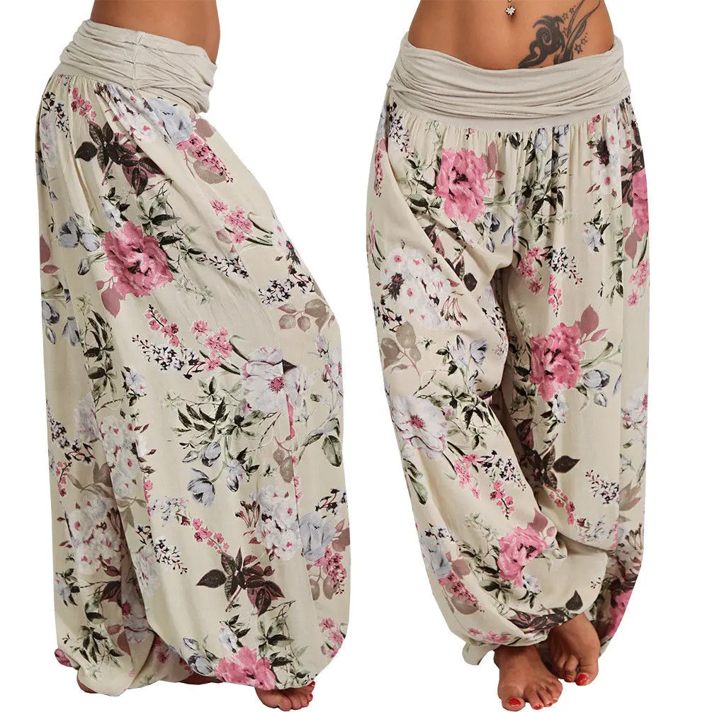 2022 Cross-Border Print Long Leg Pants Casual Harlan - Image 4