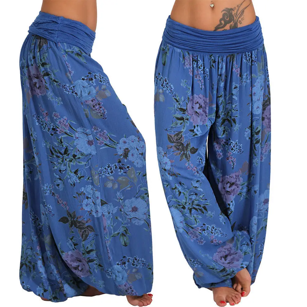 2022 Cross-Border Print Long Leg Pants Casual Harlan - Image 5