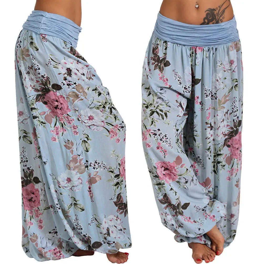 2022 Cross-Border Print Long Leg Pants Casual Harlan - Image 6