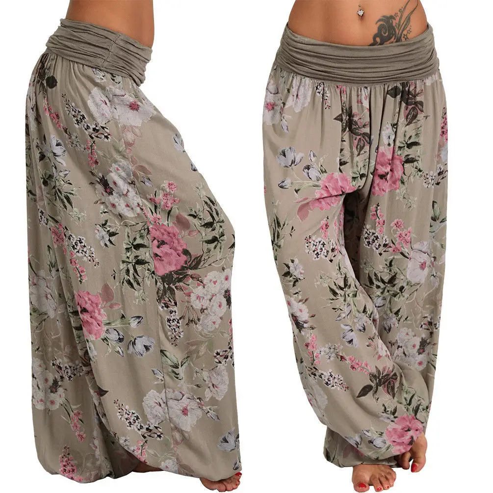2022 Cross-Border Print Long Leg Pants Casual Harlan - Image 8