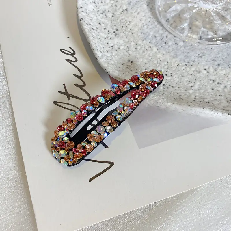 Colorful Rhinestone Hairpins Set for Women - Image 3