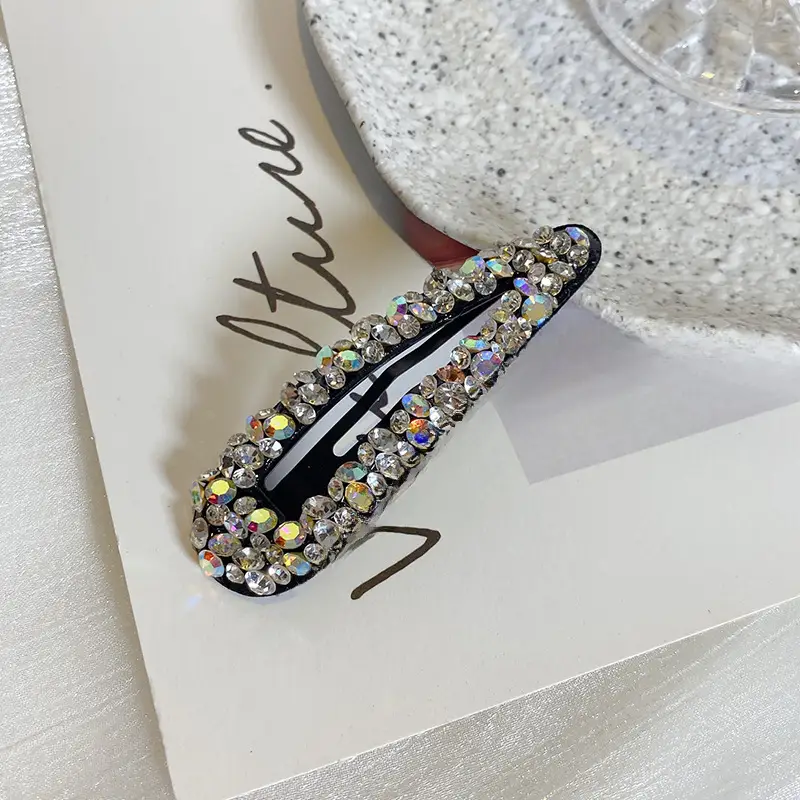 Colorful Rhinestone Hairpins Set for Women - Image 5