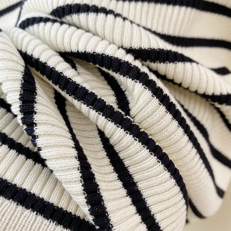 Summer Striped Knitted Vest Set Large 2223 — feature 11