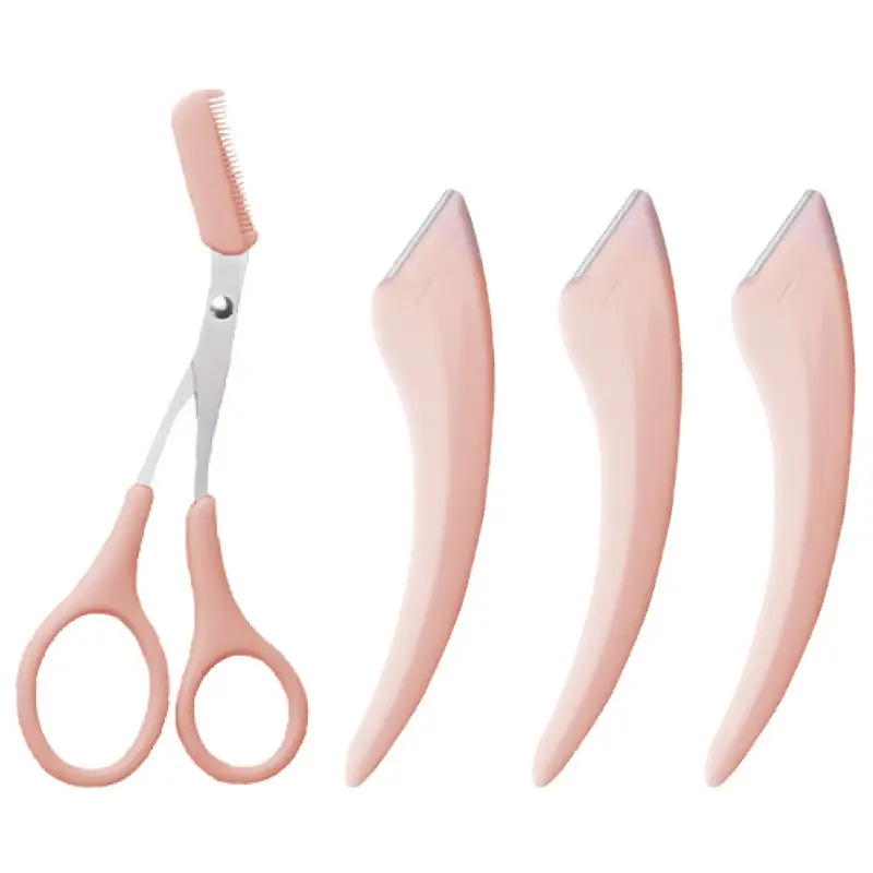 Eyebrow Trimming Scissors with Comb & Blade - Image 12