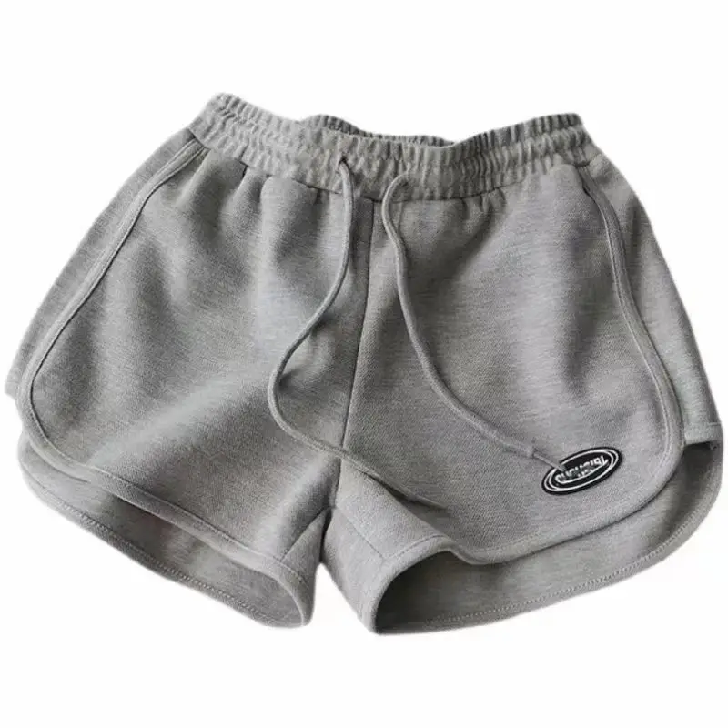 Women Grey Sweatpants Summer Loose Fit High Waist - Image 8