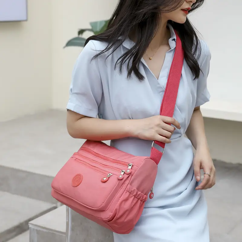 Women's Blue Oxford Shoulder Bag 2025 - Image 11
