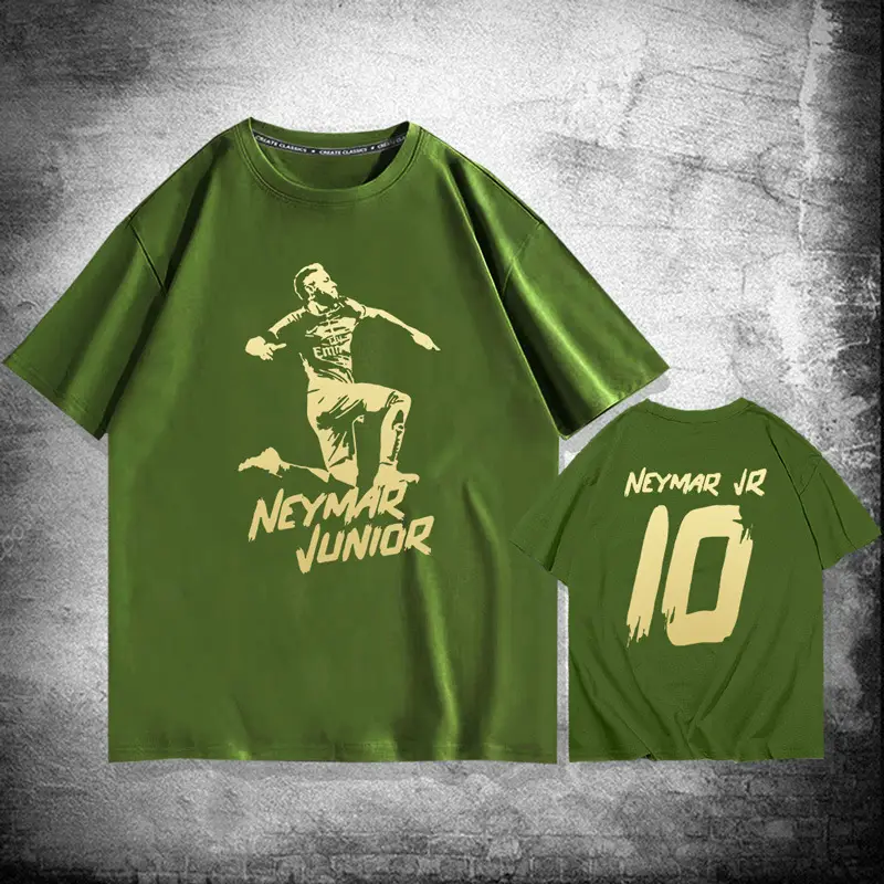 Neymar Junior T-Shirt Green 10 Size