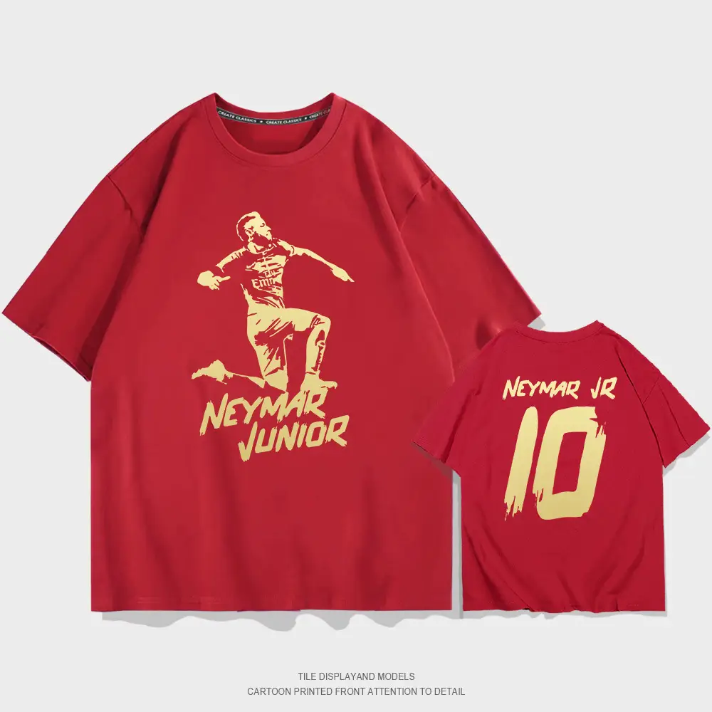 Neymar Junior T-Shirt Green 10 Size