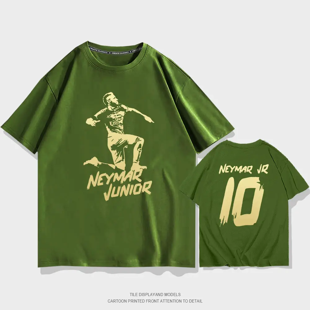 Neymar Junior T-Shirt Green 10 Size