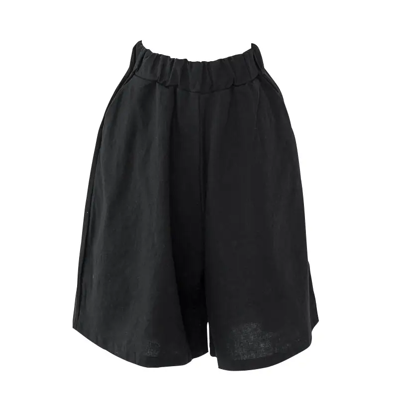 Women Cotton Linen 5-Pc Shorts Large Size - Image 3