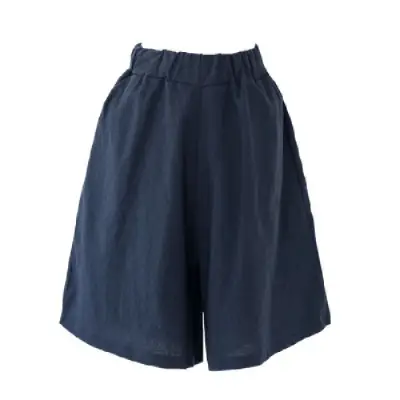 Women Cotton Linen 5-Pc Shorts Large Size - Image 4