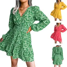 2025 Knitted V Neck Long Sleeve Ribbed Skirt Set — feature 3