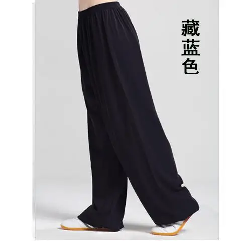 Maroon Wide Leg Modal Pants for Men Women Spring Summer - Image 10