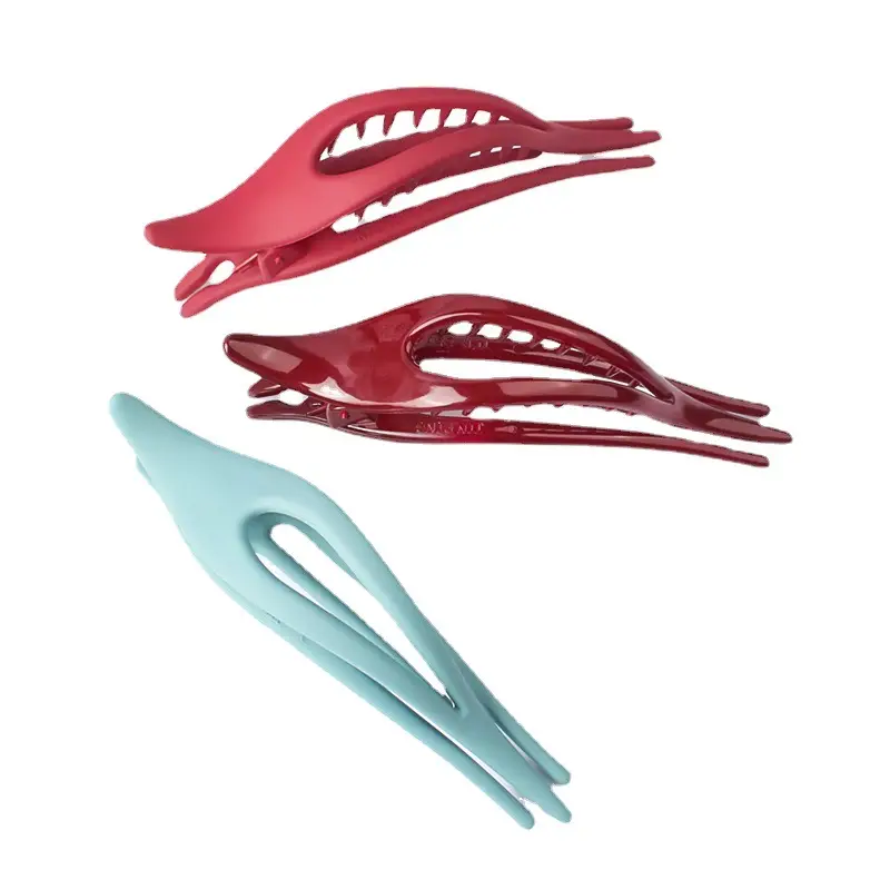 New Duck Bill Hair Clip for Women Solid Color