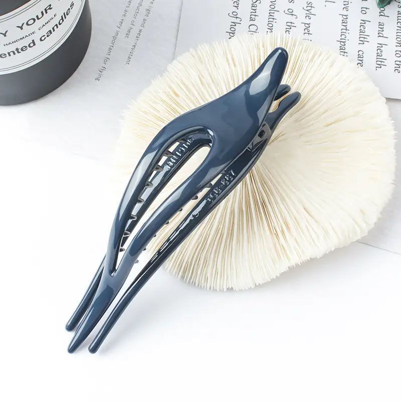New Duck Bill Hair Clip for Women Solid Color